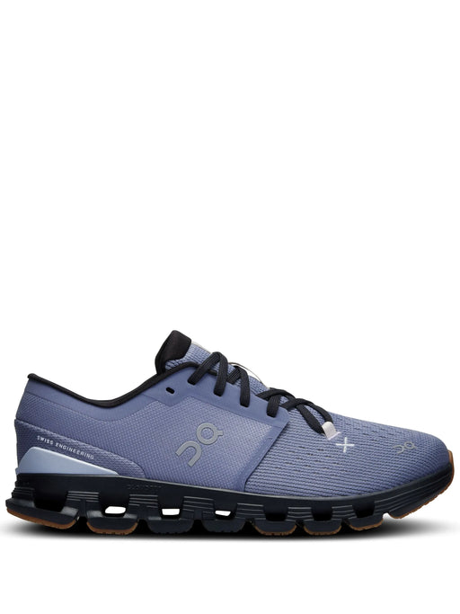 ON Cloud X 4 training trainers in dark grey and black