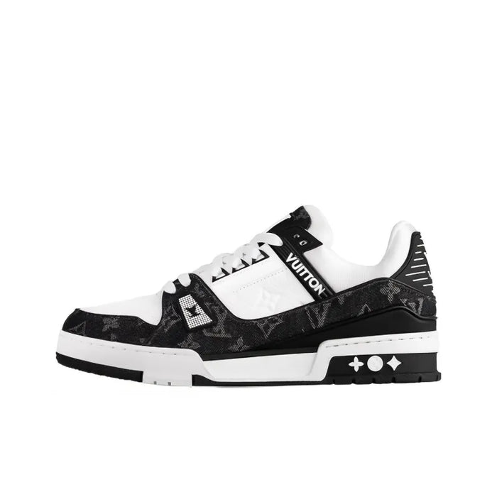 Louis Vuitton Black White Trainer