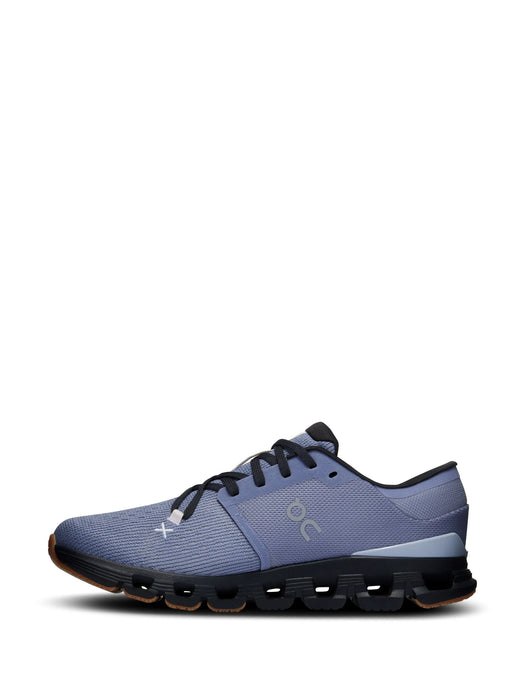 ON Cloud X 4 training trainers in dark grey and black