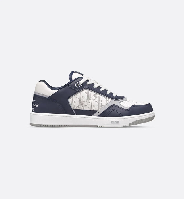 Dior Homme Black & White Oblique Canvas and Leather B27