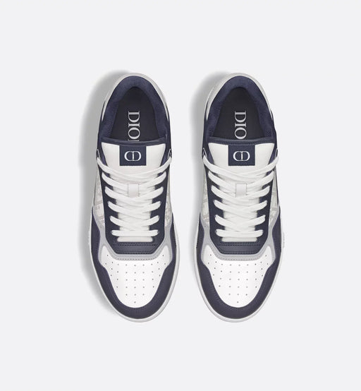 Dior Homme Black & White Oblique Canvas and Leather B27