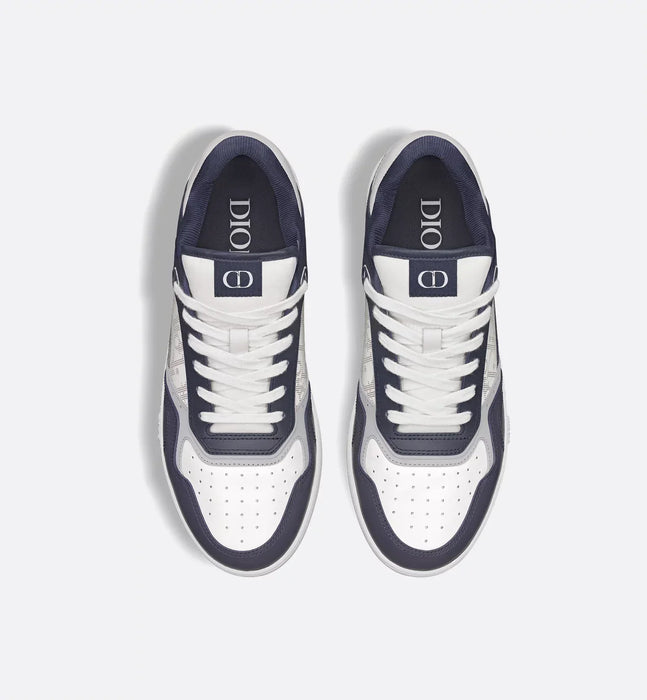 Dior Homme Black & White Oblique Canvas and Leather B27