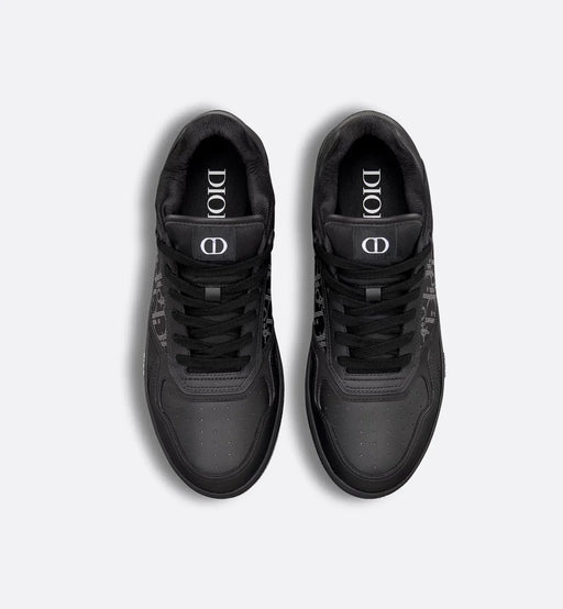 Dior Homme Black & Oblique Canvas and Leather B27