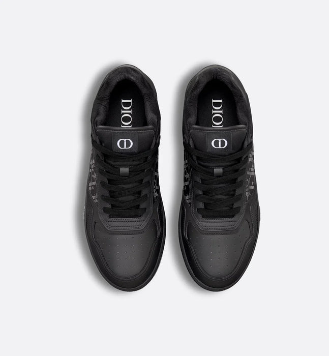Dior Homme Black & Oblique Canvas and Leather B27