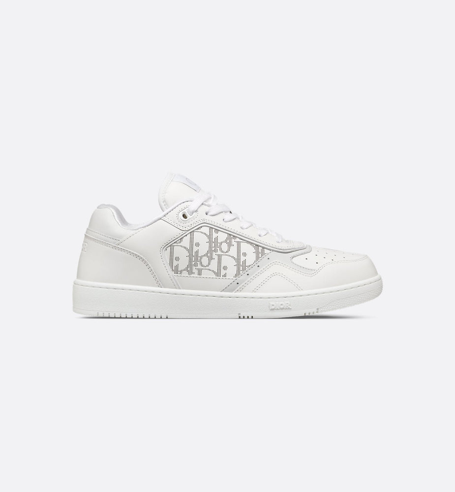 Dior Homme White Oblique Canvas and Leather B27