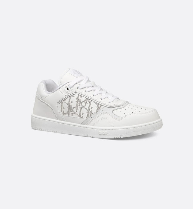 Dior Homme White Oblique Canvas and Leather B27