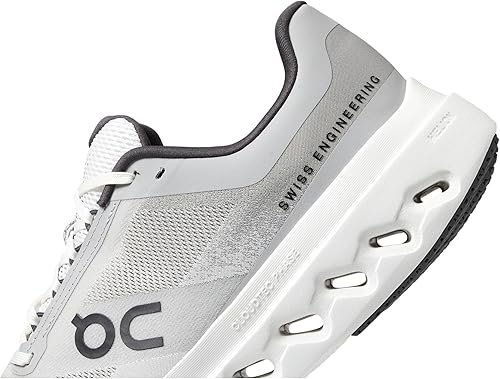 On Men's Cloudsurfer Next Sneaker, Glacier/White, 11 Wide