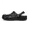 Classic Geometric Clog Black
