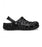 Classic Geometric Clog Black
