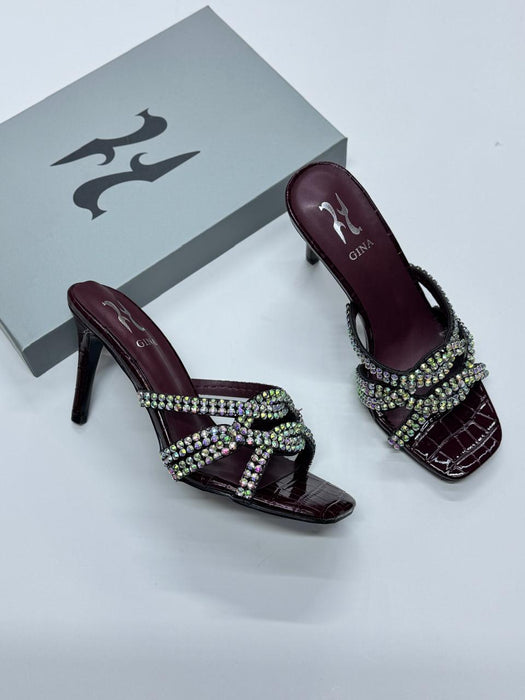 Gina Sandals cherry  red