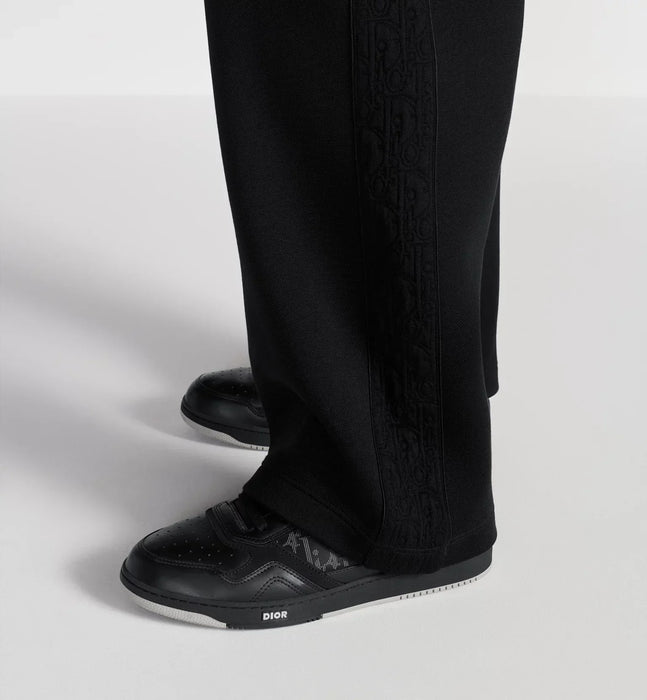 Dior Homme Black & Oblique Canvas and Leather B27