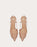 Valentino Beige Lace Up Heels