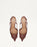 Valentino Brown Lace Up Heels