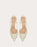 Valentino White Lace Up Heels