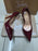 Christian Louboutin Patent Iriza Red Pumps