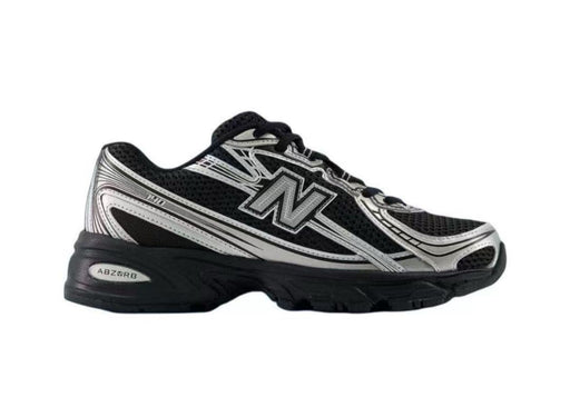 New Balance 740 Black & Silver Metallic
