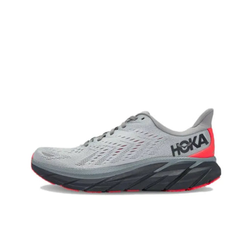 Hoka One Clifton 8 Sharkskin Diva Pink