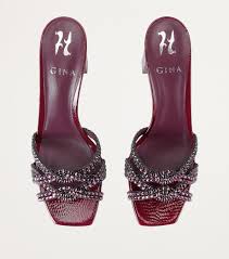 Gina Sandals cherry  red
