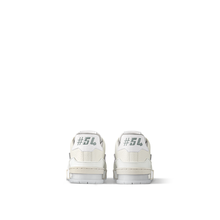 Louis Vuitton #54 Signature White Grey Trainer
