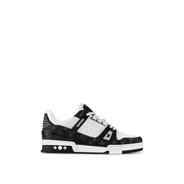 Louis Vuitton Black White Trainer