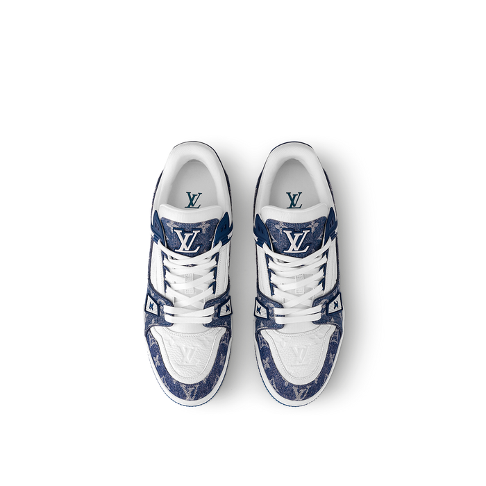 Louis Vuitton Blue White Trainer