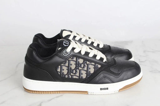 Dior Homme  Black & Oblique Canvas and Leather
