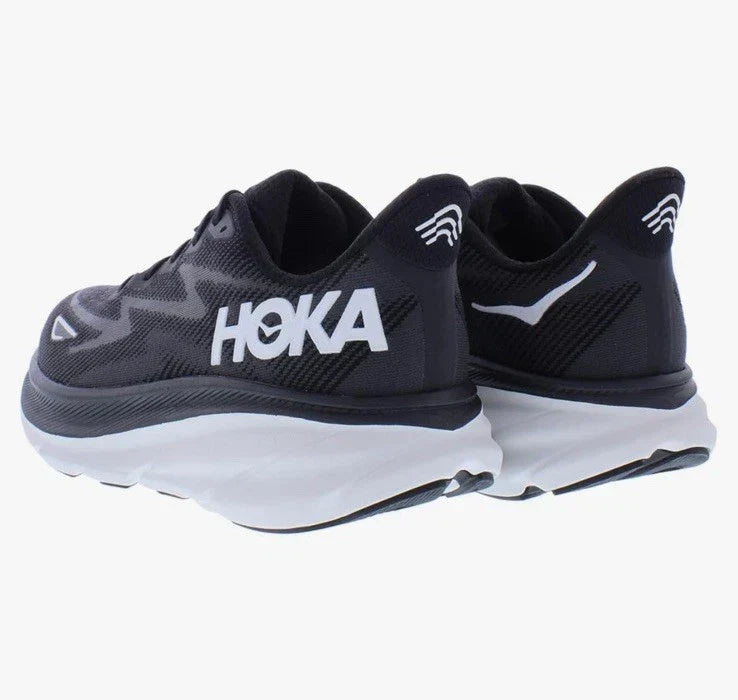 Hoka One One Clifton 9 Black White